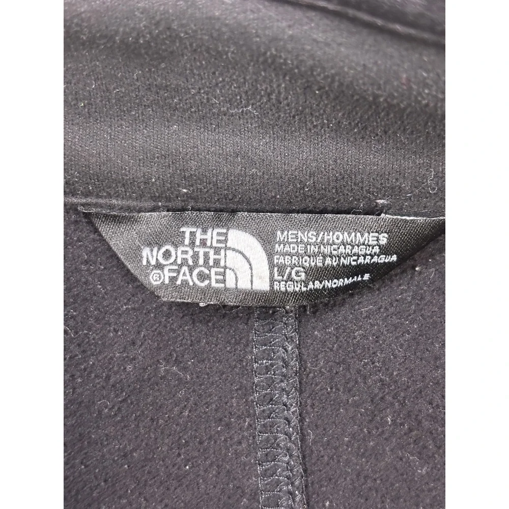 The North Face Mens Nimble Softshell Jacket Black Full Zip Large